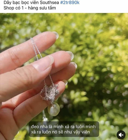 Dây chuyền 1 hạt