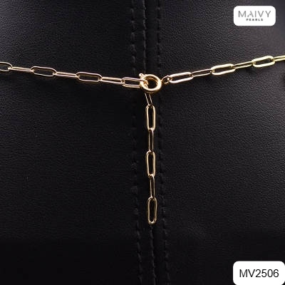 MV2506 - Dây chuyền Tinh Khôi ngọc trai trắng size 3-4mm kết chùm
