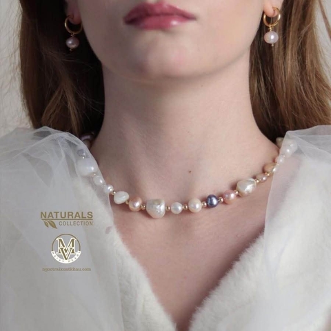 dây chuyền baroque mix nhiều loại