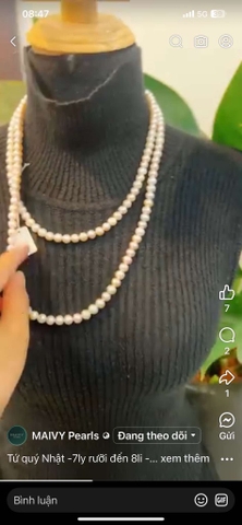 Dây chuyền tứ quý 7.5-8li 1m26