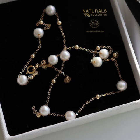 MV2703- ✨ dây chuyền nụ ngọc