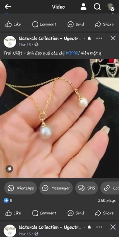 Dây chuyền mặt lớn