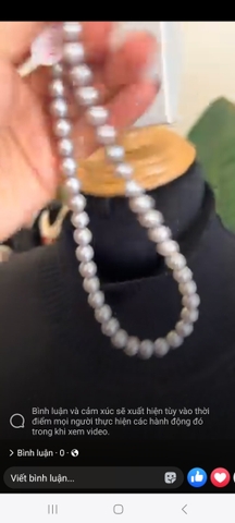 dây chuyền xám hồng