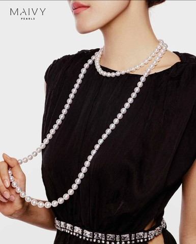 dây chuyền 7 -8li dài 120cm