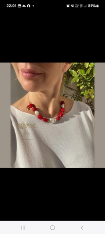 205-dây chuyền 1 nửa mix brq và san hô