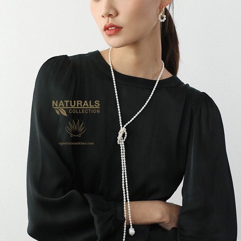 dây chuyền 2m mix  nhiều sz hạt