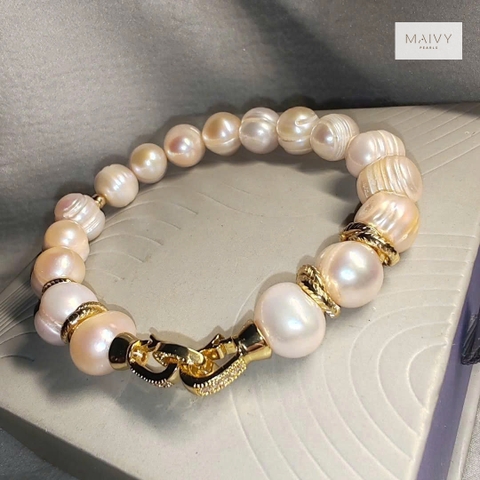 MV2135- Lắc tay trai ánh hồng nữ tính