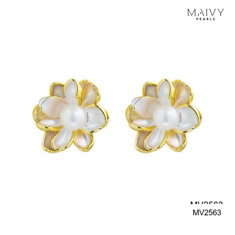 MV2563-✨ Sắc đỏ kiêu kỳ, điểm tô nét sang trọng và quý phái - Maivy Pearls ✨