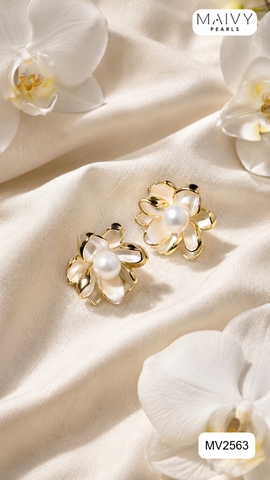 MV2563-✨ Sắc đỏ kiêu kỳ, điểm tô nét sang trọng và quý phái - Maivy Pearls ✨