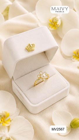 MV2567-✨ Bản hòa tấu ngọt ngào của ngọc trai và đóa hồng kiêu sa - Maivy Pearls ✨