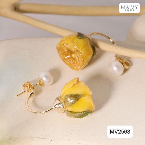 MV2569-✨ Bản hòa tấu ngọt ngào của ngọc trai và đóa hồng kiêu sa - Maivy Pearls ✨