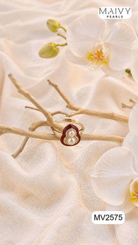 MV2575 -✨ Combo sắc đỏ kiêu kỳ - Tuyệt tác tôn vinh thần thái phái đẹp - Maivy Pearls ✨