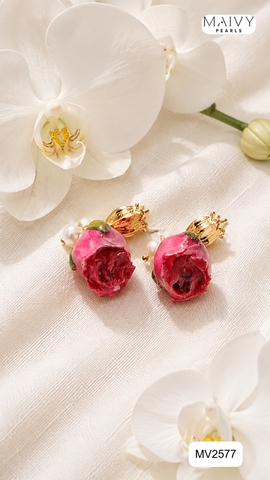 MV2577 -✨ Bản tình ca mùa xuân từ những đóa hồng bất tử - Maivy Pearls ✨