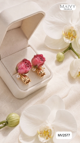 MV2577 -✨ Bản tình ca mùa xuân từ những đóa hồng bất tử - Maivy Pearls ✨