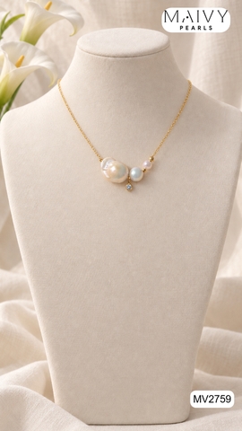 MV2759 -TREND MỚI: ĐEO LAYER NGỌC TRAI – CÁC CHỊ CÓ CHƯA Ạ?