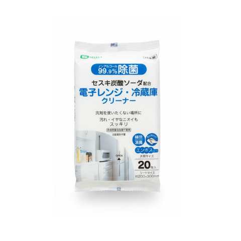 Khăn ướt vệ sinh lò vi sóng & tủ lạnh S Select (20 miếng)