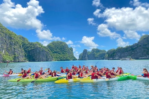 Tour vịnh Lan Hạ nửa ngày buổi sáng: Kayak + Tiệc trà bình minh