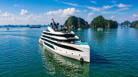 Thuê trọn du thuyền ngủ đêm Victorious Cruise tổ chức sự kiện