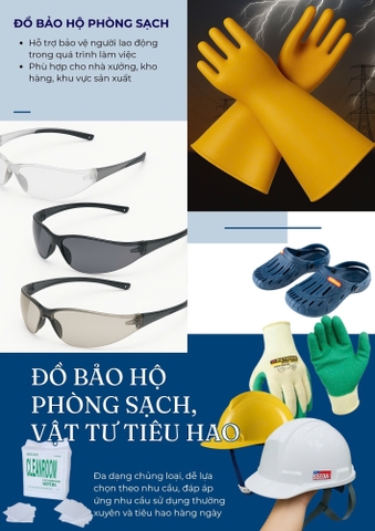 Quần áo phòng sạch chống tĩnh điện