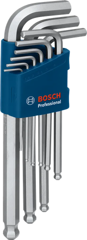 Bộ chìa lục giác 9 chi tiết chuyên nghiệp Bosch