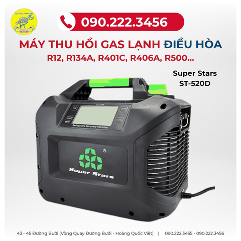 Máy thu hồi gas lạnh điều hòa Tại đường Võ Chí Công - 0902223456