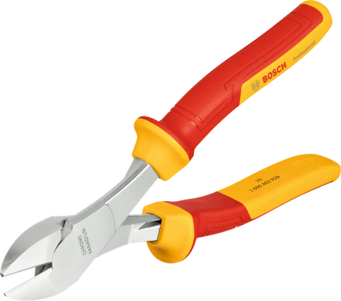 Kìm cắt cạnh chéo trợ lực cách điện VDE 200 mm Professional