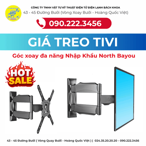Giá Treo Tivi Góc Xoay Đa Năng Tại Đường Liễu Giai - 0902223456