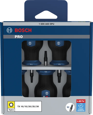 Bộ Tô Vít Lùn Hoa Thị 5 Chiếc Torx