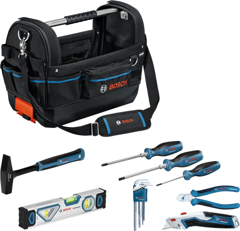 Túi Đồ Nghề GWT 20 & Bộ Dụng Cụ 17 Món Bosch