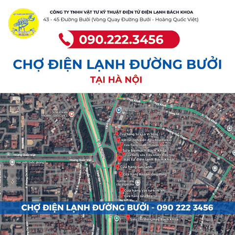 Chợ Điện Lạnh Tại đường Giảng Võ - 0902223456