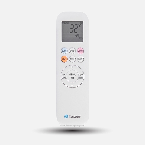 ĐIỀU KHIỂN ĐIỀU HÒA CASPER ĐA NĂNG