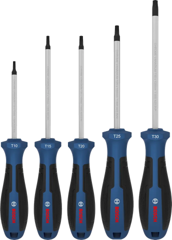 Bộ Tô Vít Hoa Thị 5 Chiếc Torx Professional
