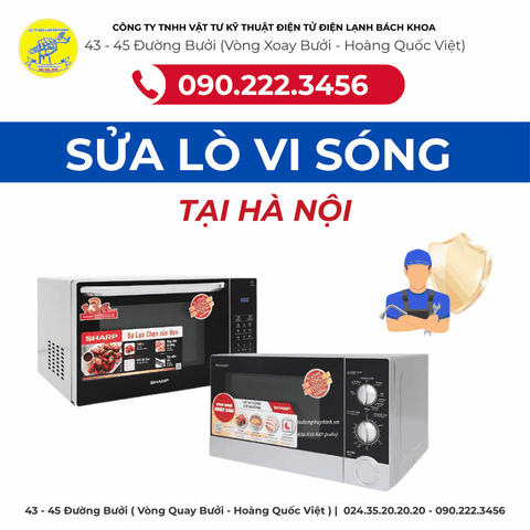 Tìm thợ sửa lò vi sóng điện tử Tại đường Nguyễn Văn Huyên - 0902223456