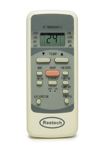Điều Khiển Điều Hòa Reetech 1 Chiều / 2 Chiều