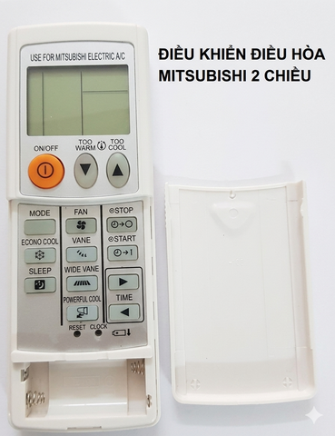 ĐIỀU KHIỂN ĐIỀU HÒA MITSUBISHI ELECTRIC 2 CHIỀU