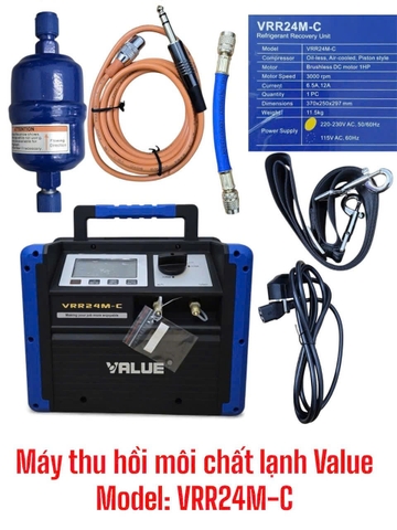 MÁY THU HỒI MÔI CHẤT LẠNH VALUE VRR24M-C CHÍNH HÃNG