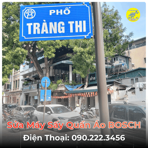 Sửa Máy Sấy Quần Áo BOSCH Tại Phố Tràng Thi