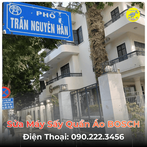 Sửa Máy Sấy Quần Áo BOSCH Tại Phố Trần Nguyên Hãn