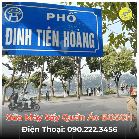 Sửa Máy Sấy Quần Áo BOSCH Tại Phố Đinh Tiên Hoàng