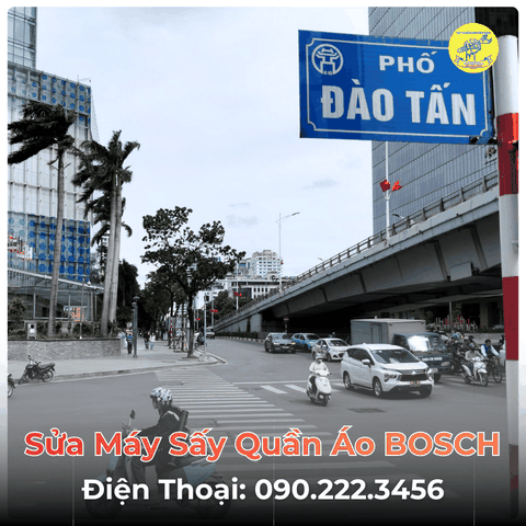 Sửa Máy Sấy Quần Áo BOSCH Tại Phố Đào Tấn