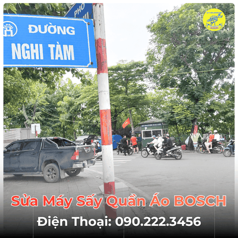 Sửa Máy Sấy Quần Áo BOSCH Tại Đường Nghi Tàm
