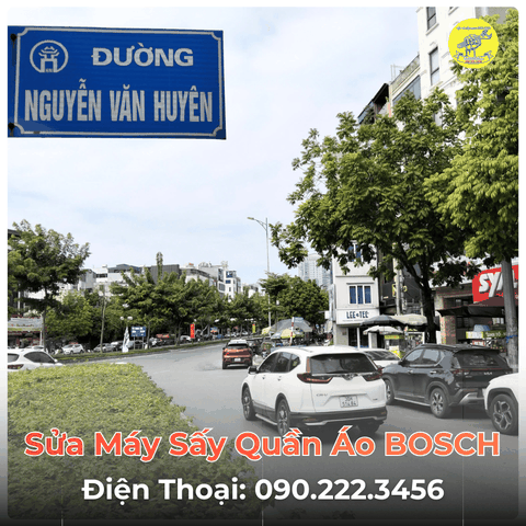 Sửa Máy Sấy Quần Áo BOSCH Tại Đường Nguyễn Văn Huyên