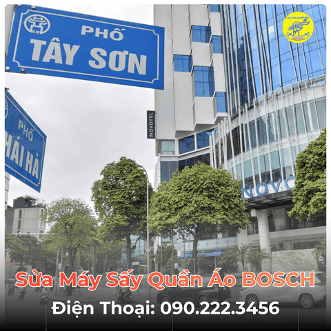 Sửa Máy Sấy Quần Áo BOSCH Tại Phố Tây Sơn