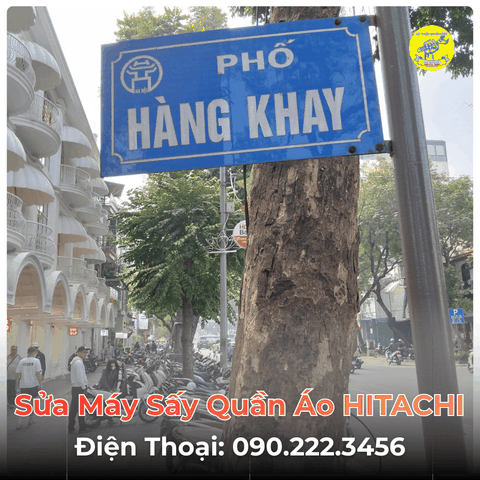 Sửa Máy Sấy Quần Áo HITACHI Tại Phố Hàng Khay