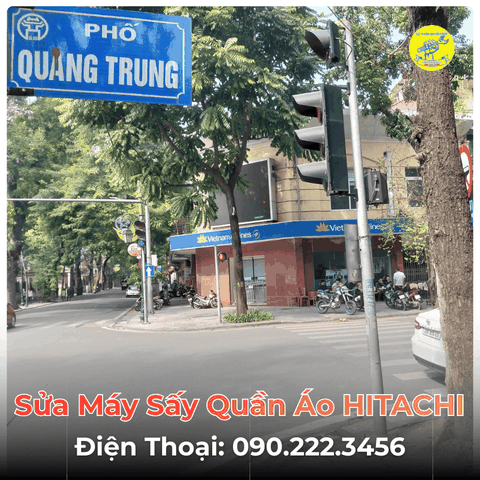 Sửa Máy Sấy Quần Áo HITACHI Tại Phố Quang Trung