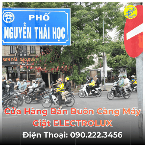 Cửa Hàng Bán Buôn Càng Máy Giặt ELECTROLUX Tại Phố Nguyễn Thái Học