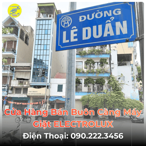 Cửa Hàng Bán Buôn Càng Máy Giặt ELECTROLUX Tại Đường Lê Duẩn