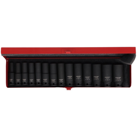 Bộ Đầu Khẩu Va Đập Dài 3/8 Signet 22296 – 14 Chi Tiết