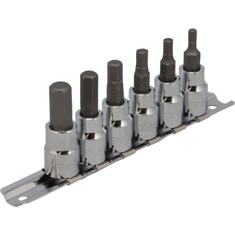 Bộ Đầu Khẩu Lục Giác Signet 22961V 4-10mm 3/8"