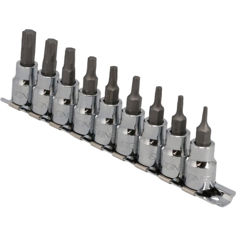 Bộ Đầu Khẩu Torx Signet 22967V T10-T50 3/8"
